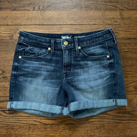 💗 Denim - Rolled Leg Shorts by Mossimo